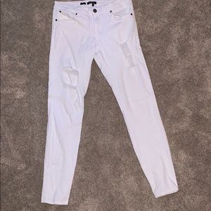 white jeans